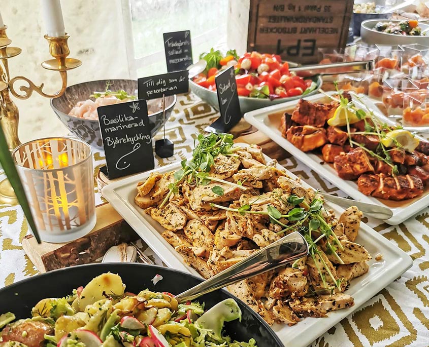 Catering - Mat till allt & lite till, stort som smått